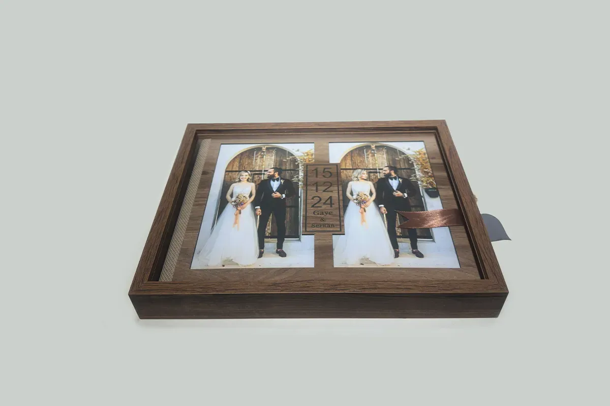 30x60 Plexi Kutu Ceviz
