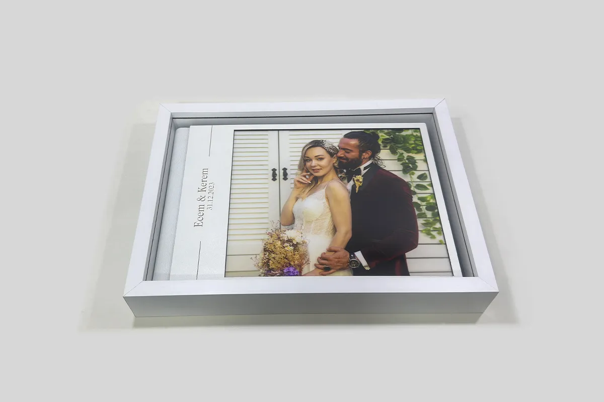 30x80 Plexi Kutu Beyaz