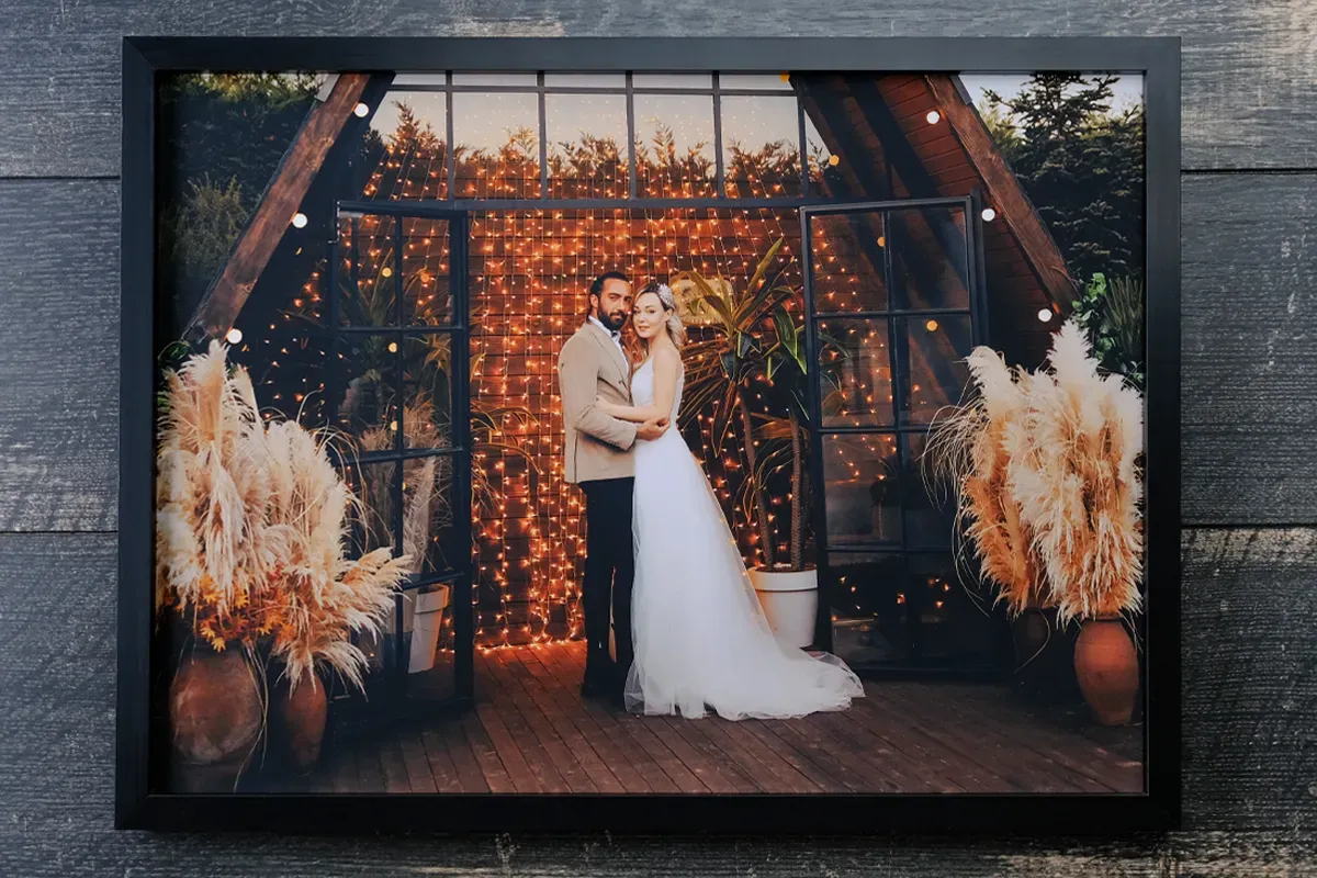 40x55 Lüx Duvar Çerçeve (Siyah)